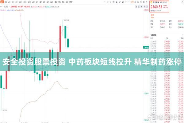 安全投资股票投资 中药板块短线拉升 精华制药涨停