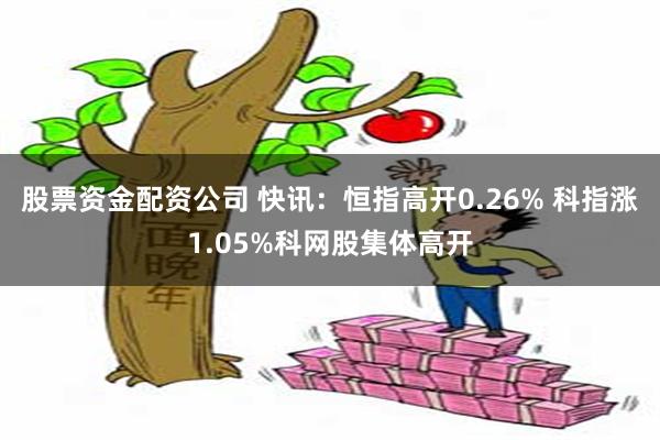 股票资金配资公司 快讯：恒指高开0.26% 科指涨1.05%科网股集体高开